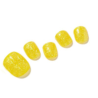 (B) Amalfi Yellow Pedicure